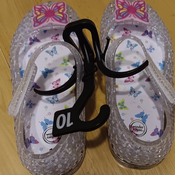 Toddler Butterfly 🦋 Jelly Shoes size 10 - Picture 3 of 5